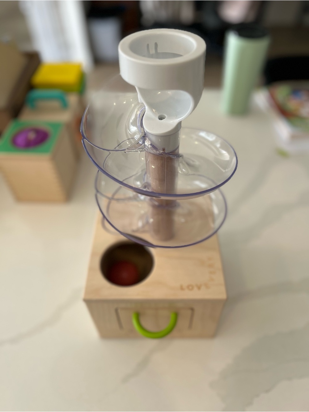 lovevery ball drop spin toy i